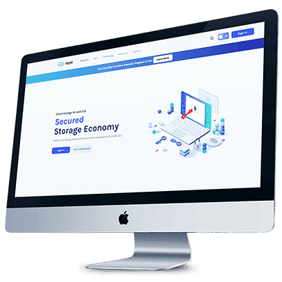 Website Design Preview on iMac